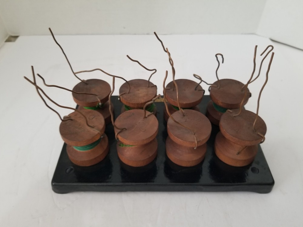 Vintage Central Scientific RESISTANCE SPOOLS for Wheatstone Bridge