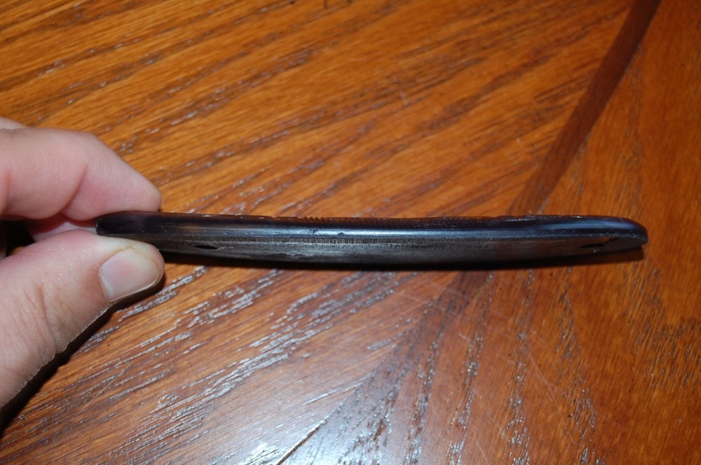 BROWNING DOUBLE AUTO ROUND KNOB BUTT PLATE #387