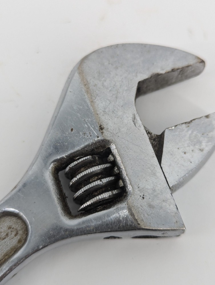 FULLER NO. 8 Chrome ADJUSTABLE WRENCH