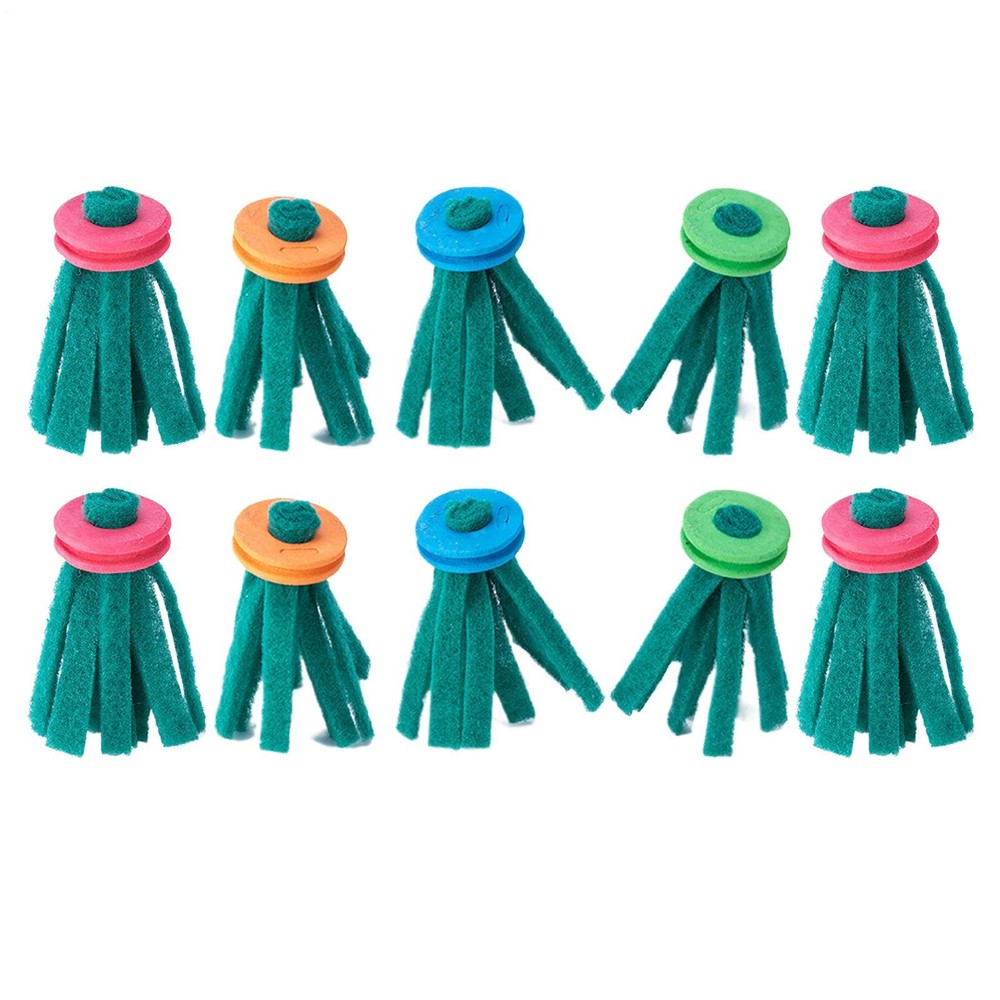10 Pcs Floating Spawning Mop For Egg Laying Fish Ideal For Ricefish, Rainbowfish