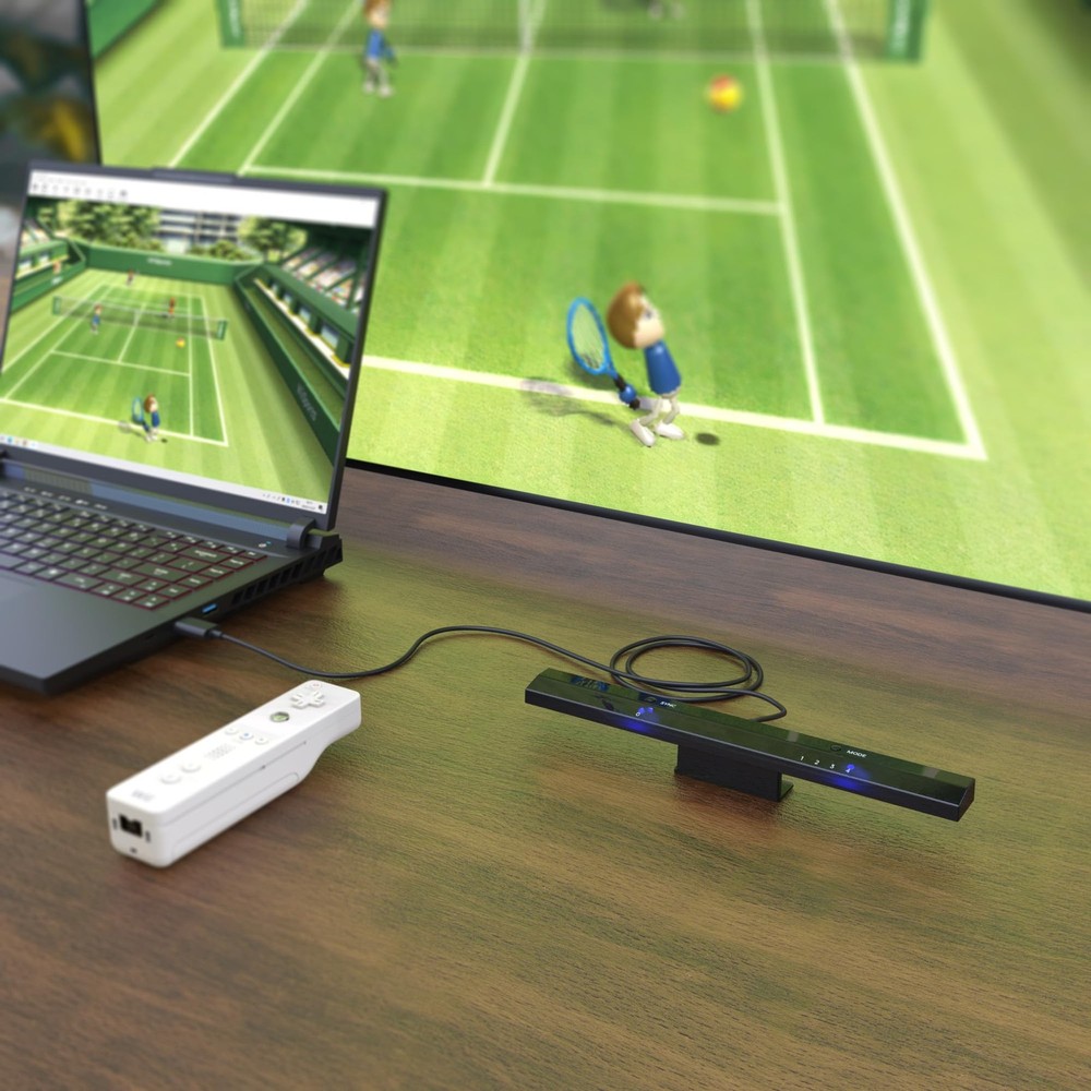 MAYFLASH W010 Wireless Sensor Dolphinbar for PC USB Wii Remote Adapter Used on