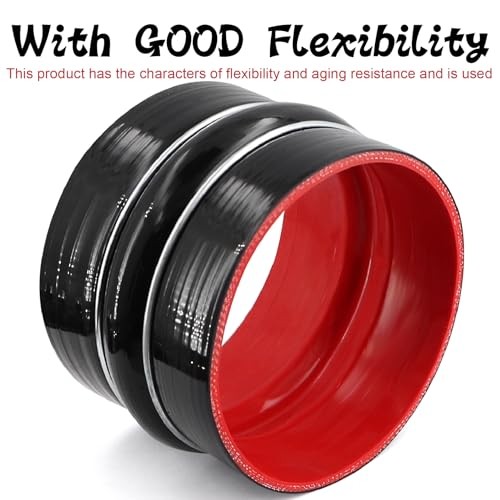 High Performance Straight Silicone Hump Coupler ID 5 Inch 4-Ply Reinforced ID5"