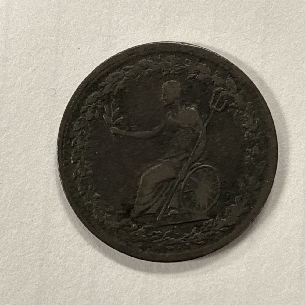 1814 Canada Half Penny Token Spread Eagle