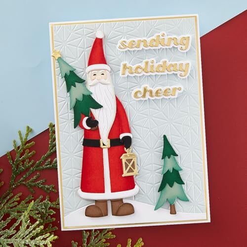 St. Nick Etched Dies Metal