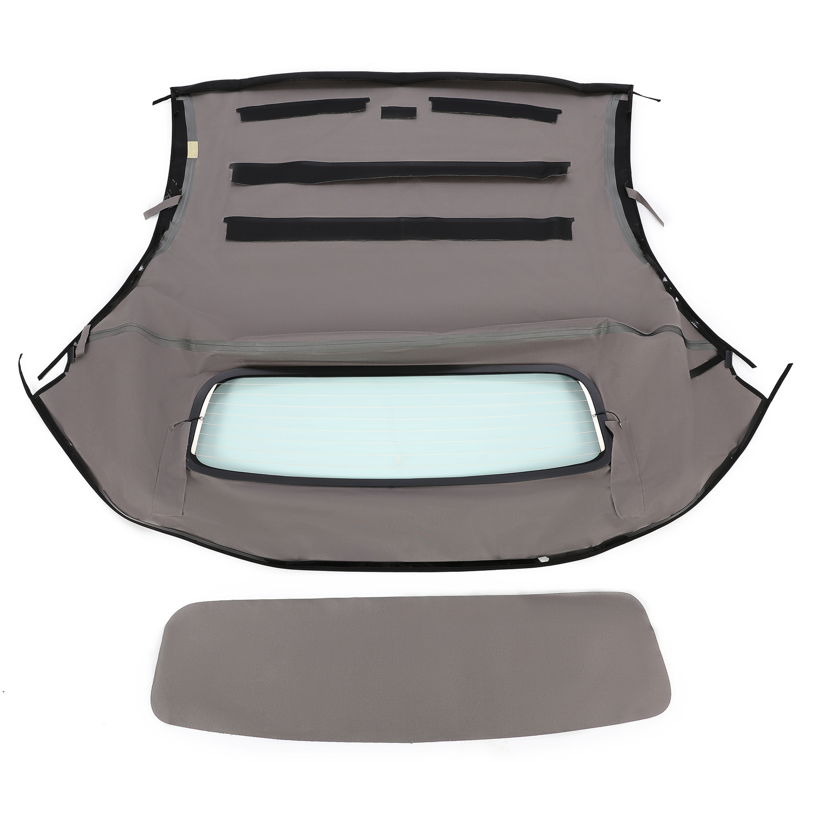 NEW For Audi TT Convertible 2000-2006 Soft Top W/ Heated Glass Window Black