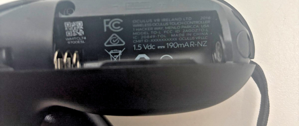 Oculus Rift VR LEFT Wireless Touch Controller TO-L Virtual Reality FREE SHIPPING