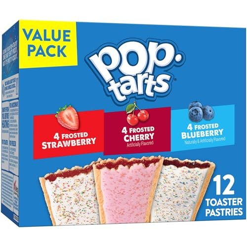 Toaster pastries breakfast variety 12 count