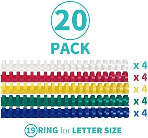 Plastic Binding Comb Spines for Document Binding