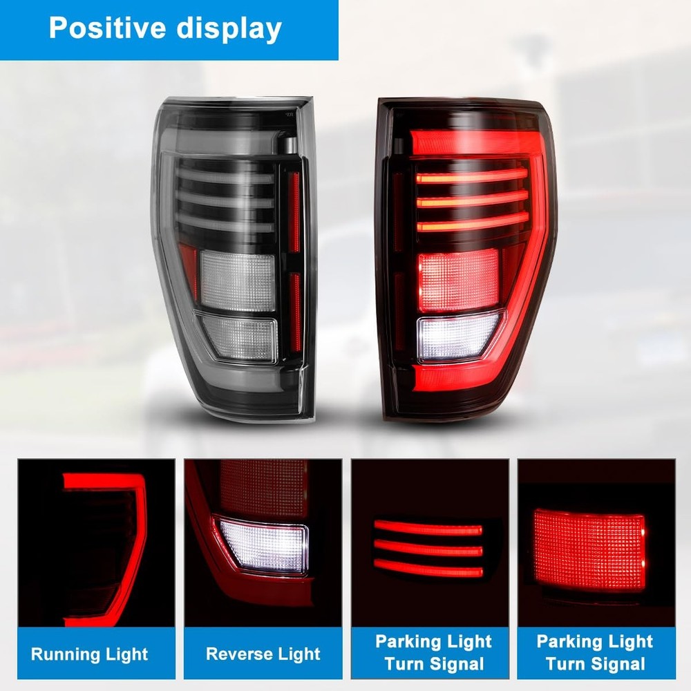 Sequential Tail Lights for Ford F-150 2009-2014 Styleside