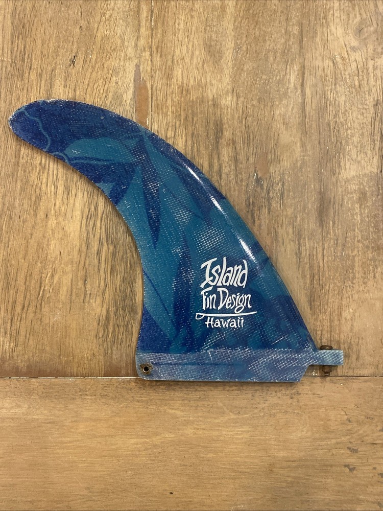 Hawaiian Floral Surfboard Fin