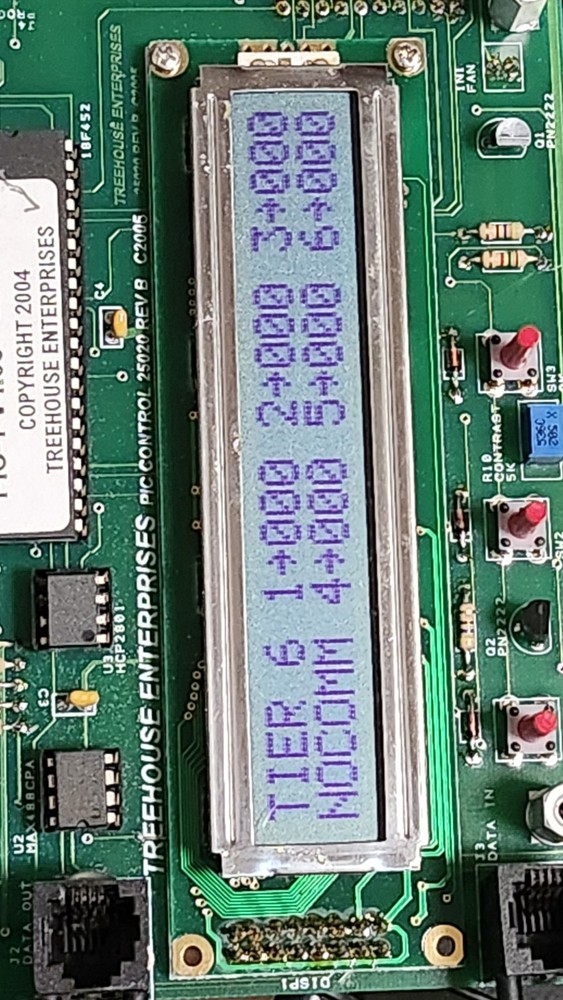 Commercial PIC-1 Programmable Tree Lighting 6 Chanel Controller RS-485
