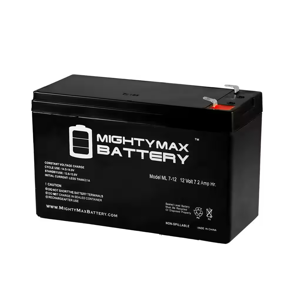 12-Volt 7AH Compatible Replacement Battery for APC Back-Ups 550 BE550G