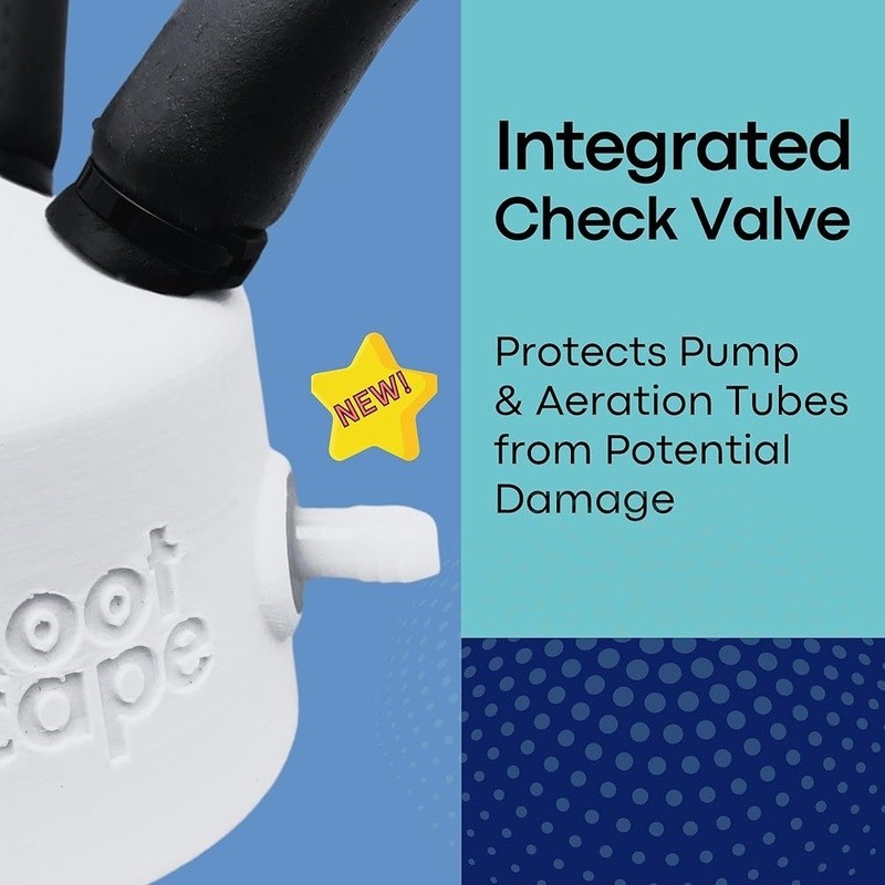 Self-Cleaning Air Diffuser Pond Circulation Anti-Clog Design Aeration System New