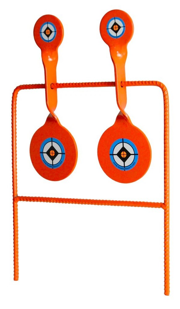 Do All Traps Rebar Double Spinner Shooting Target With Two Sets - SPH815