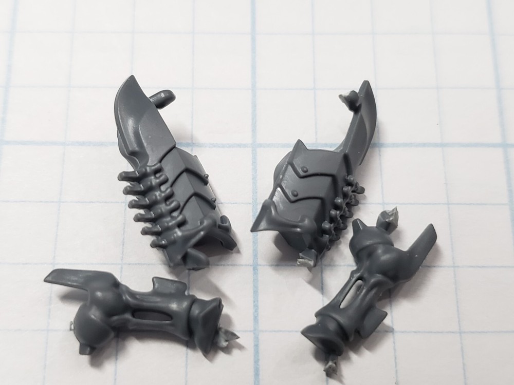 Warhammer Ossiarch Bonereapers Bits Morghast Right & Left Arms Set #49