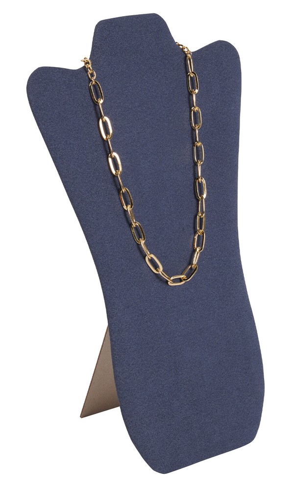 SSWBasics Tall Slate Blue Necklace Display Easel