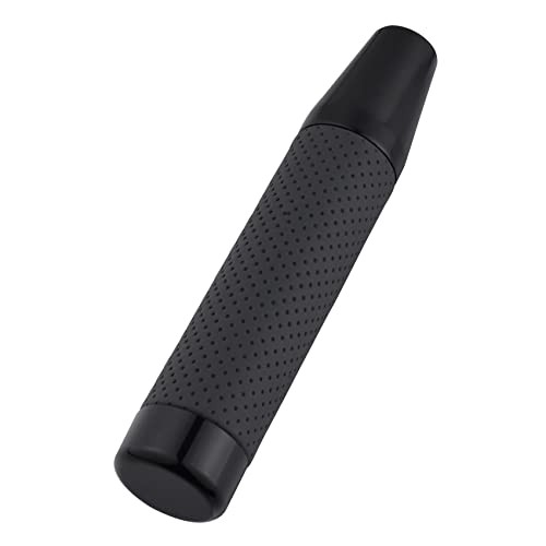 Weighted Shift Knob Long Stick Gear Shifter Lever Leather Shift Knobs black-1