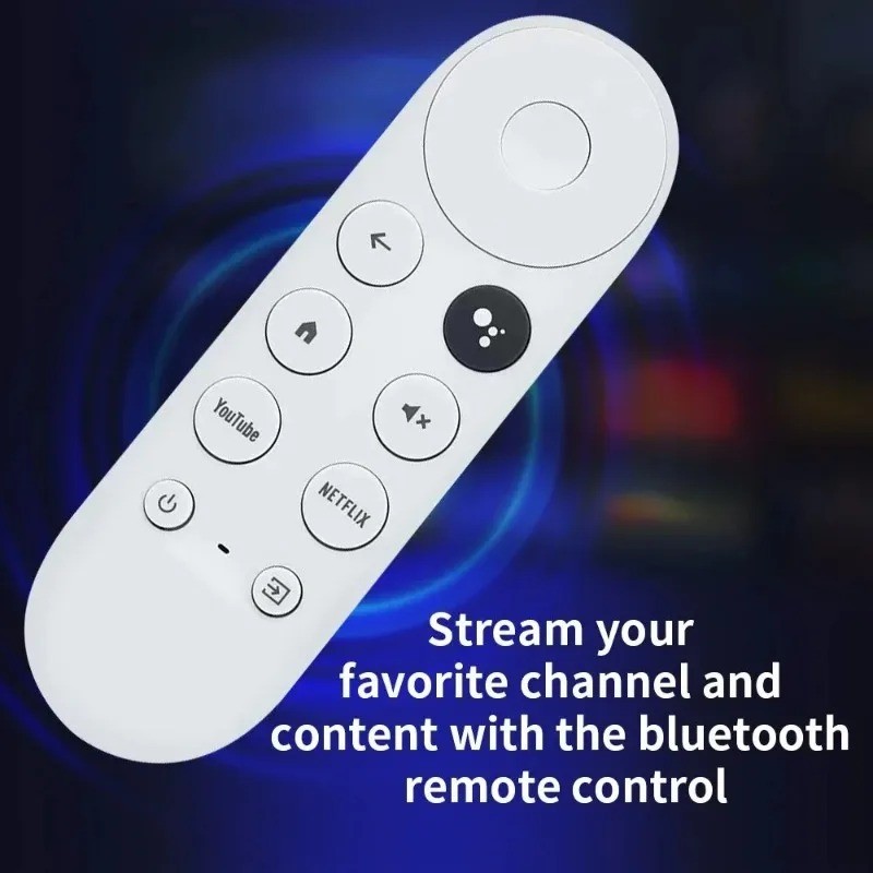 New Replacement For Chromecast With Google TV Voice Bluetooth IR Remote Control.