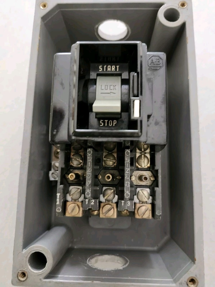ALLEN BRADLEY 609T-AOW SIZE O TYPE 4X MANUAL STARTER