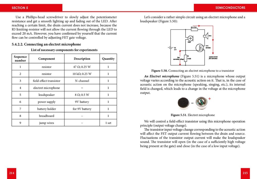 The learning package “Practical Electronics” 50+ experiments English 2019