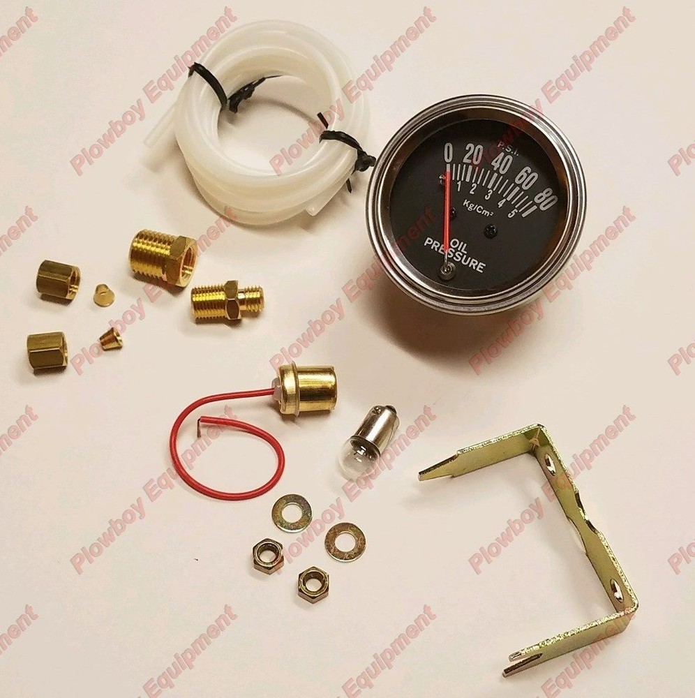 Oil Pressure Gauge for COOP B1 B2 Jr. B2 B3 C D3 E2 E3 E4 E5 G + Tractor