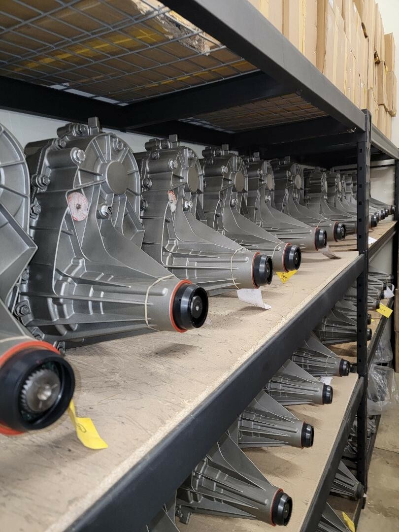 263 HD gm transfer case 01-07 Chevy trucks, Updated New Rear Aluminum Case Half.