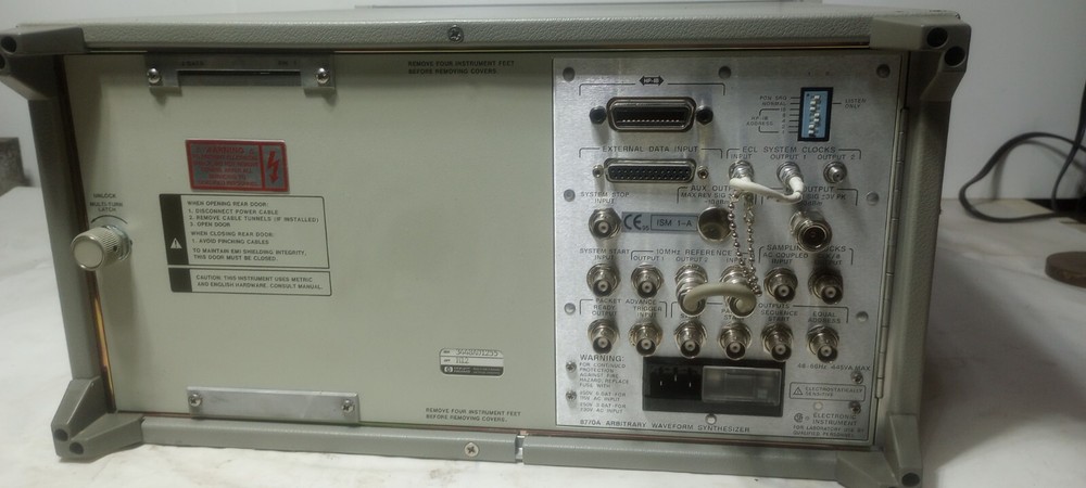 Mint Condition Hewlett Packard 8770A w/ OPT H12 Arbitrary Waveform Synthesizer