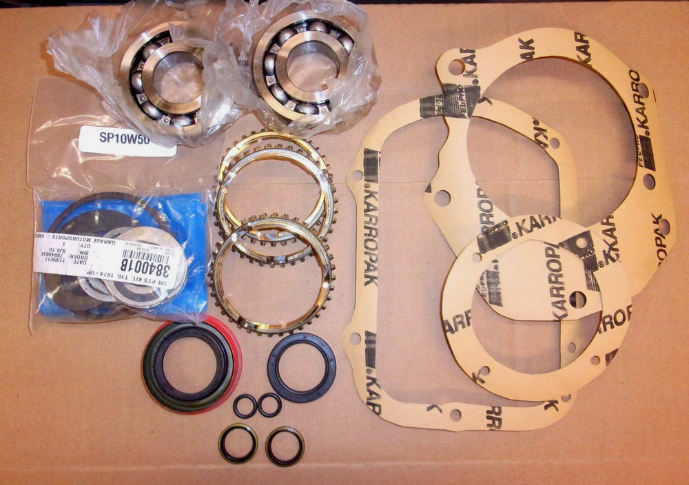 MUNCIE 330 SYNCRONIZED 3 SPEED REBUILD KIT ( INCLUDES MOST WEAR ITEMS )