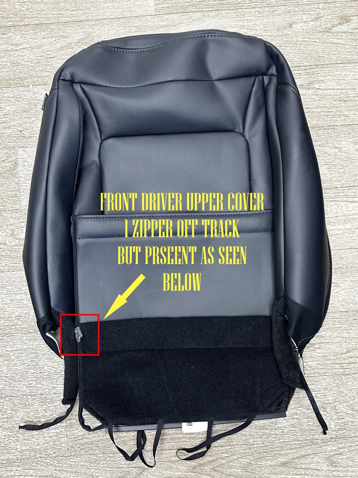 2024 OEM FORD F150 LEATHER SEAT UPHOLSTERY LIGHT BROWN PIPING