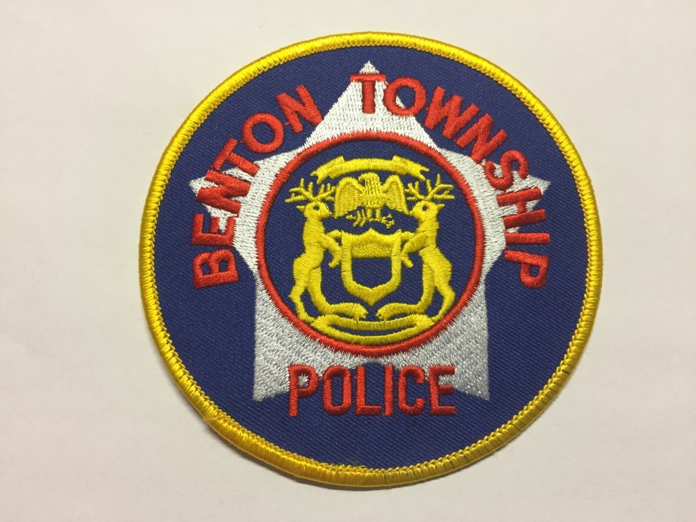 Benton Township MICHIGAN Police Patch