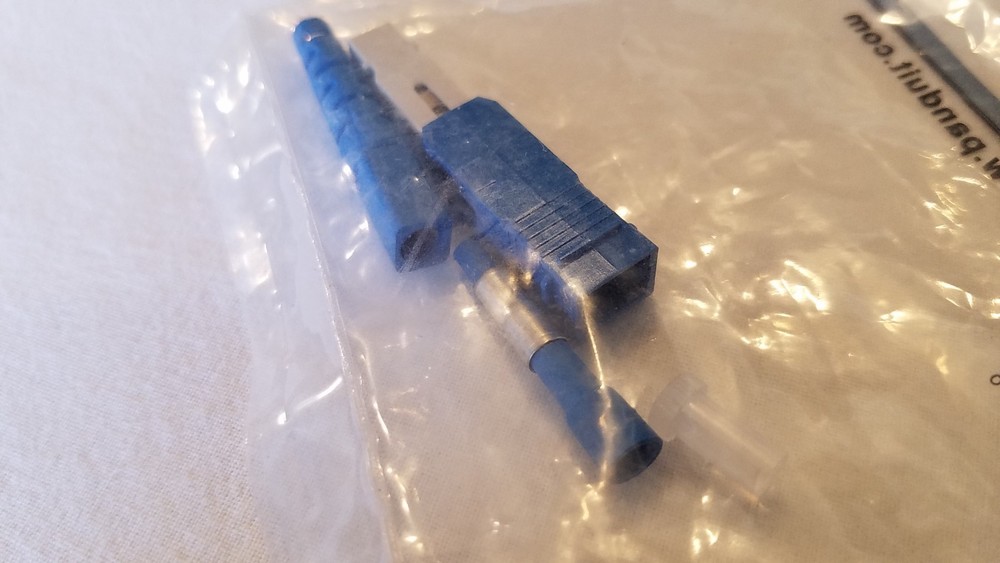 FSCSBU Panduit SC Single-Mode Simplex Connector - Field Polish