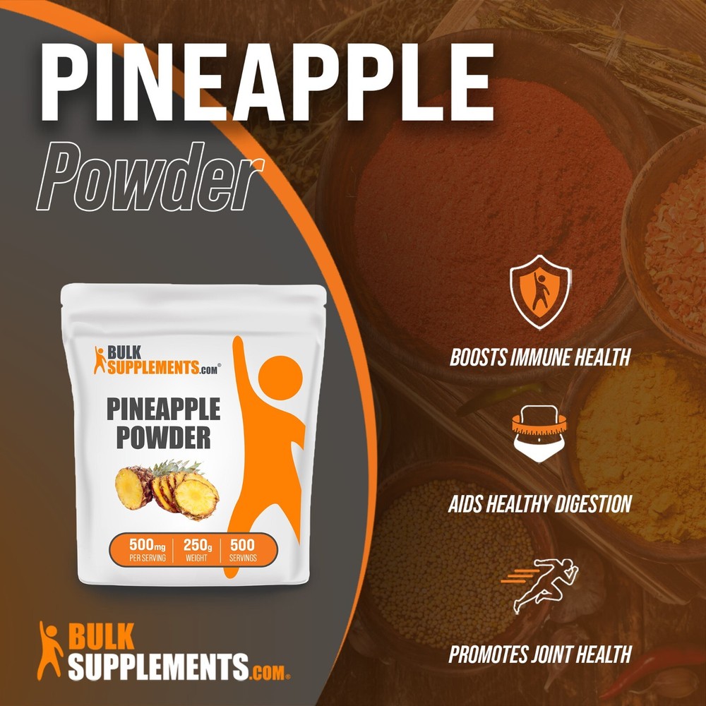 Bulksupplements Pineapple Powder - Loaded With Antioxidants