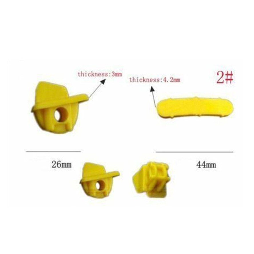 20x Tyre Changer Machine Plastic Mount Demount Duck Head Insert Rim Protector 2#