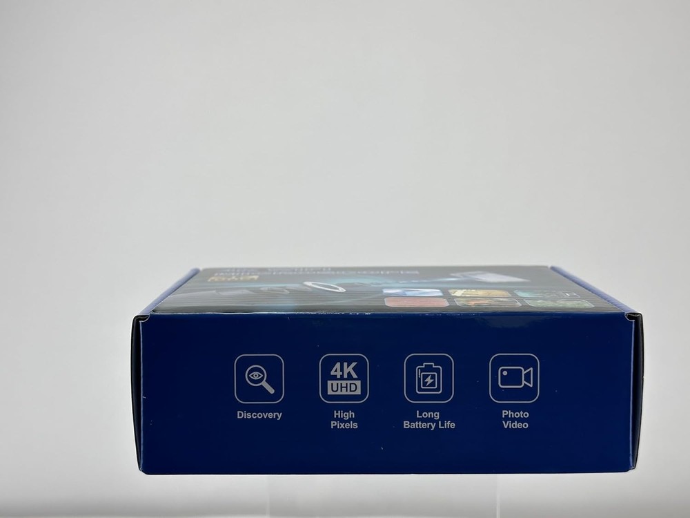 Ninyoon 4K WiFi Microscope for iPhone Android PC, 50-1000X USB Digital Grey