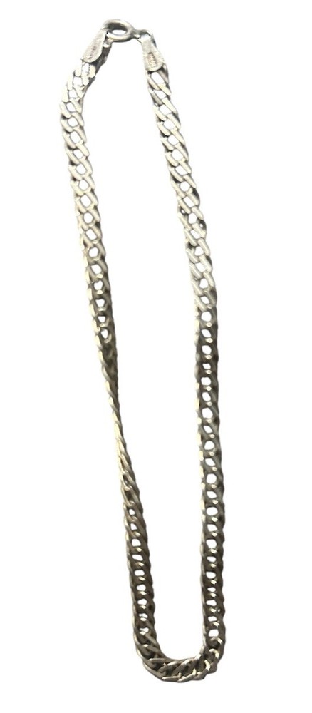 Vintage Italy 925 Solid Sterling Silver Rope Twisted Bracelet