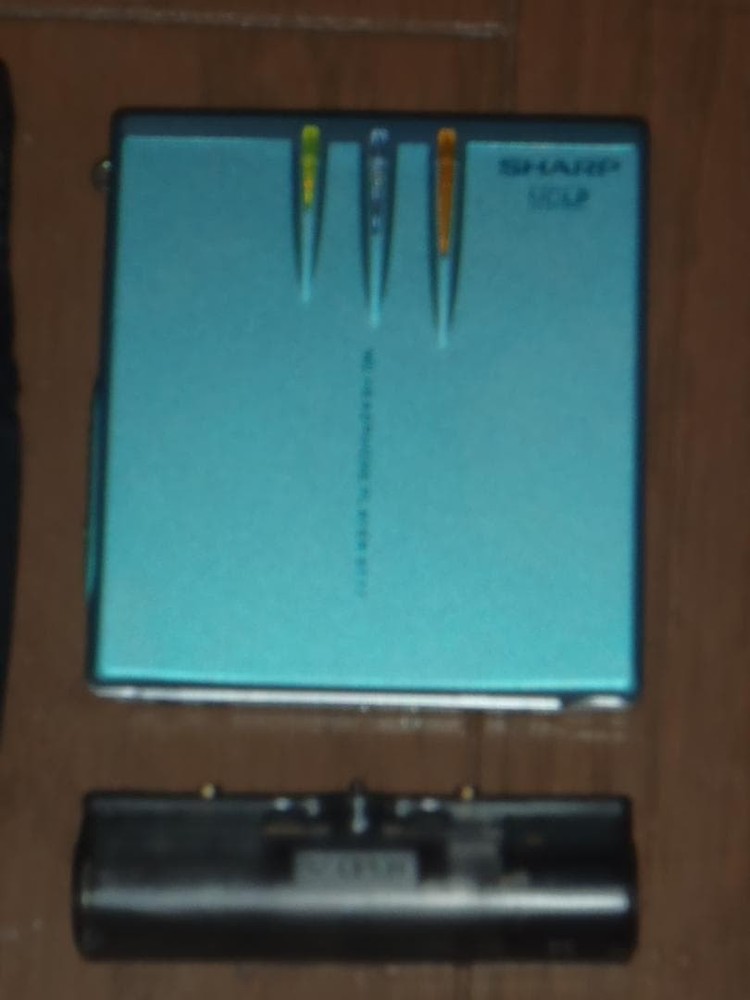 Sharp Portable MD Player Sharp MD-ST77-A Operation Confirmed