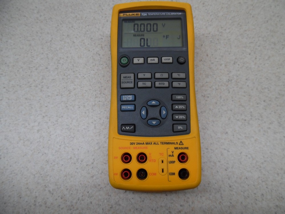Fluke 724 Process and Temperature Calibrator