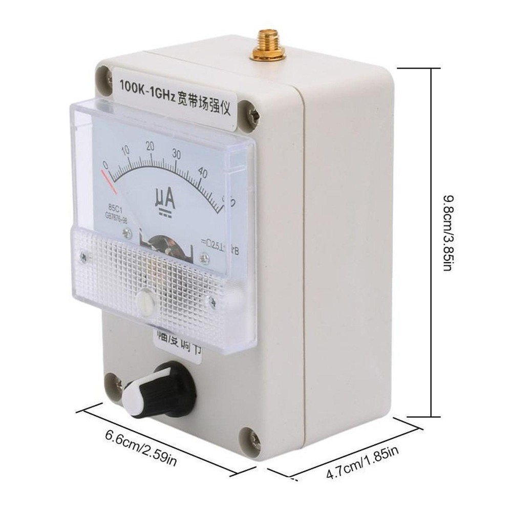 Band Width Field Strength Meter Tester High Sensitivity Adjustable Pointer