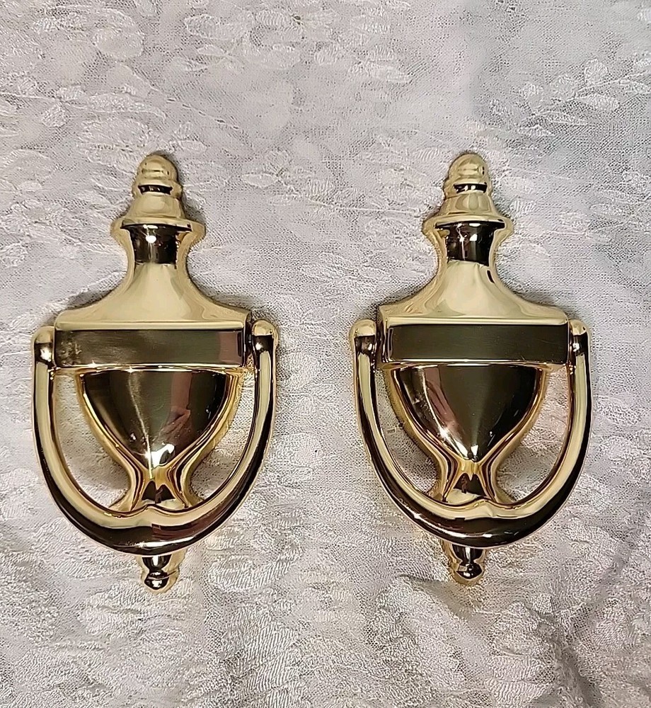 BALDWIN?-Polished Brass DOOR KNOCKER