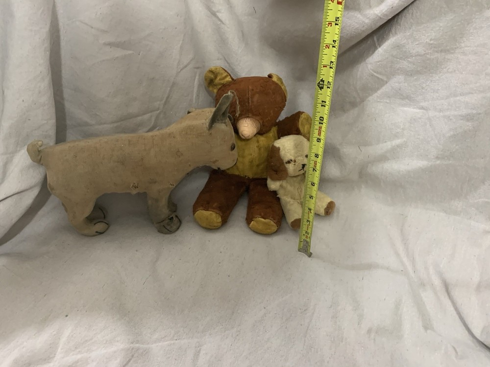Haunted Antique Sad Animals Lot