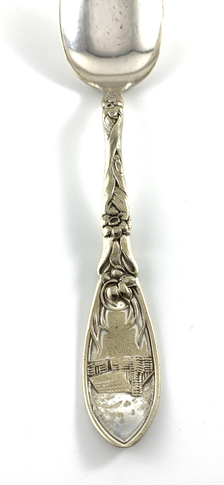 Towle Spoon | Log Cabin | Silver Plate Flatware | 5 7/8" | St. Paul, USA | Used
