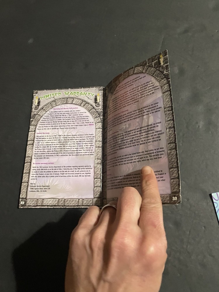 scooby-doo mystery mayhem ps2 Manual only