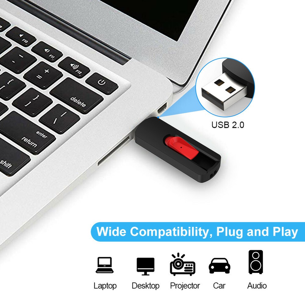 5Pcs 128GB USB Flash Drive Memory Stick Data Storage Thumb USB Pen Drives