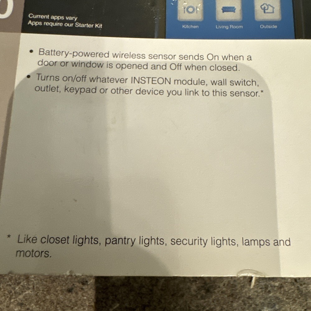 Insteon Door/Window Sensor - Device 40