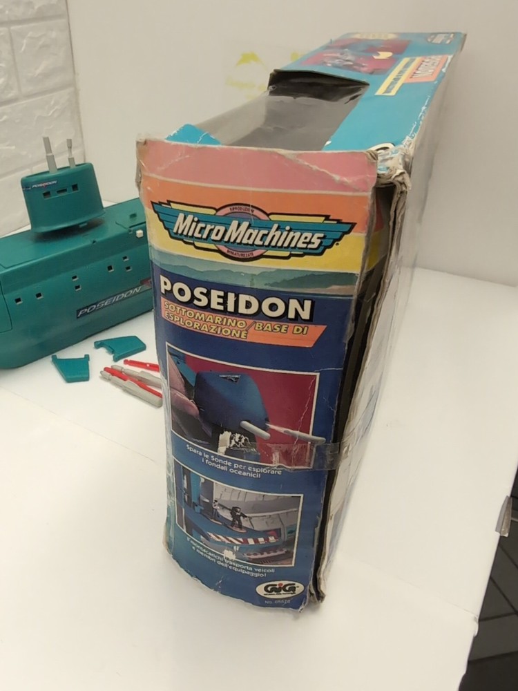 Micro Machines Poseidon Gig Galoob Raro