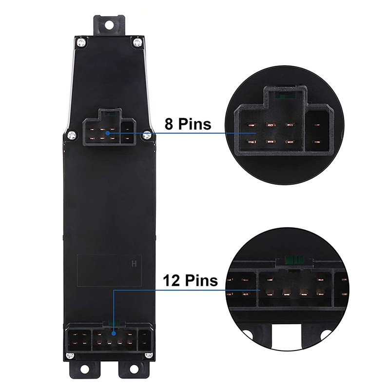 Window Switch Control+Tan Bezel 3PCS Set for 2002-2009 Dodge Ram 1500 2500 3500