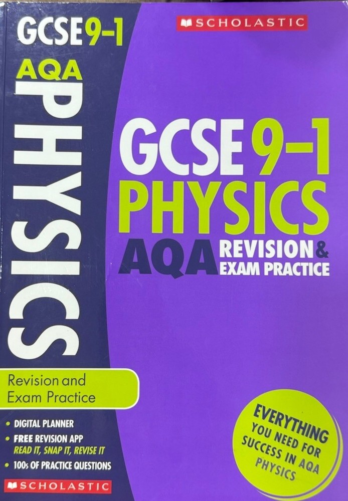 GCSE Scholastic Physics Workbook and StudyGuide