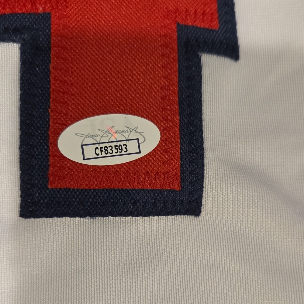 David Ortiz Boston Red Sox Signed Jersey #34 JSA Authenticated