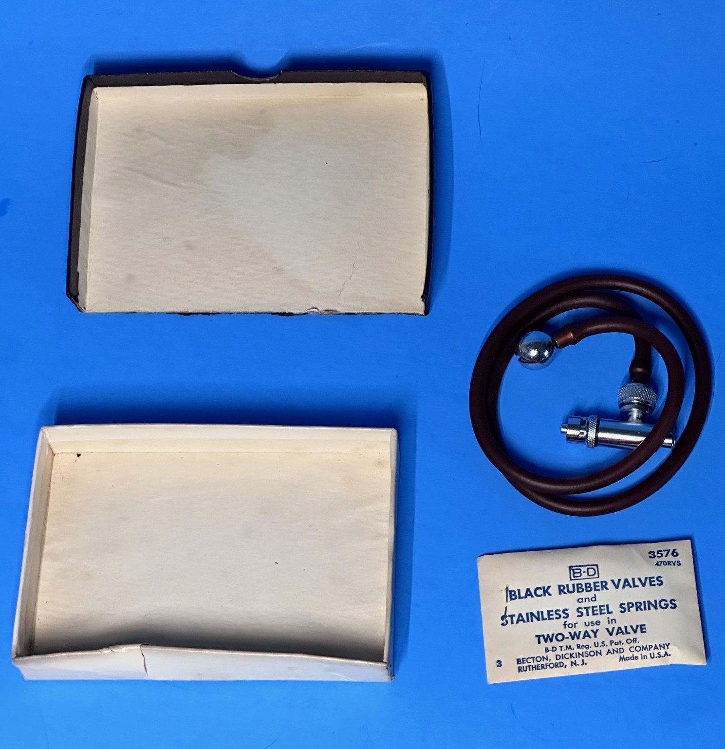 Vintage dentistry Medical - 1950s B-D Filling Outfit - No. 3560