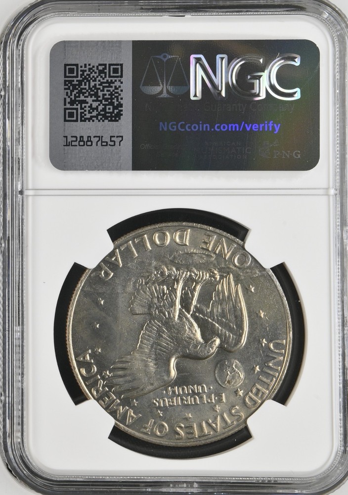 1974 Eisenhower Dollar (Clad) – NGC MS66 – High-Grade Ike Dollar